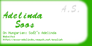 adelinda soos business card